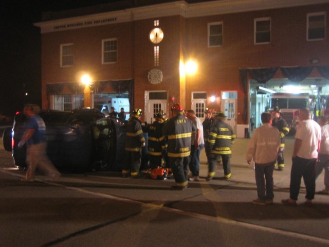 Overturn on the front ramp of CMFD (October '06)