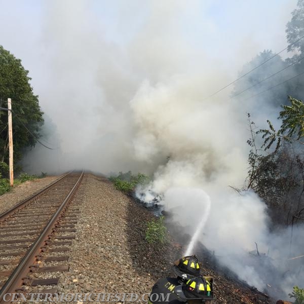 Brush Fire- August 30, 2015
Montauk Hwy at the LIRR Overpass