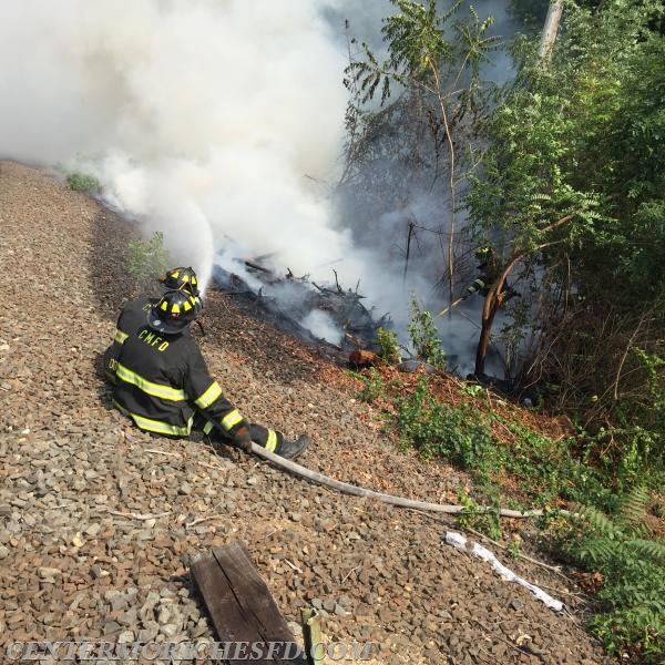 Brush Fire- August 30, 2015
Montauk Hwy at the LIRR Overpass