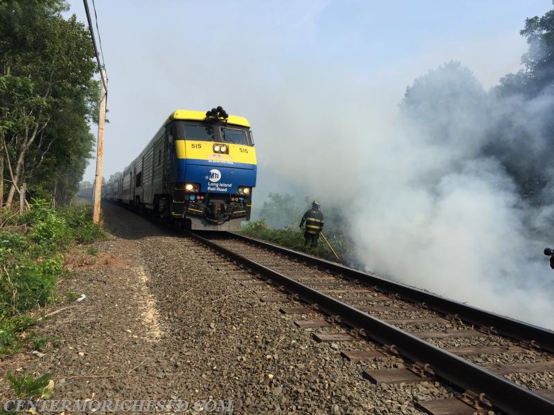 Brush Fire- August 30, 2015
Montauk Hwy at the LIRR Overpass
