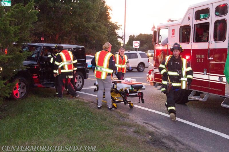 Auto Accident October 5, 2015 - South Service Road of Sunrise Highway at Jerusalem Hollow Road