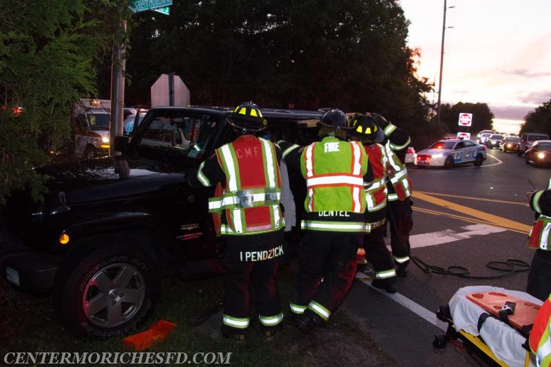 Auto Accident October 5, 2015 - South Service Road of Sunrise Highway at Jerusalem Hollow Road