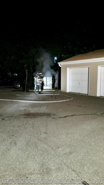 Dumpster Fire July 12, 2015 - Heatherwood Complex