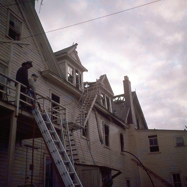 Goldsmith Building Fire - March 1962
