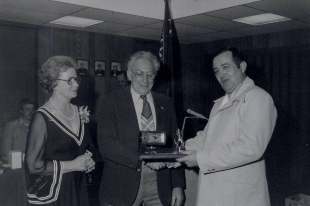 1976 Firefighter of the Year - Joseph Miranda (Middle)