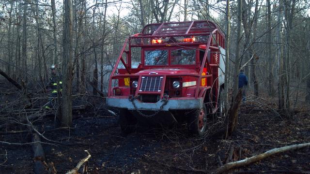 Center Moriches Firefighters respond to Mastic Brush Fire ... - Center ...