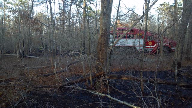 Center Moriches Firefighters respond to Mastic Brush Fire ... - Center ...