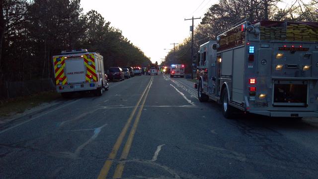 Center Moriches Firefighters respond to Mastic Brush Fire ... - Center ...