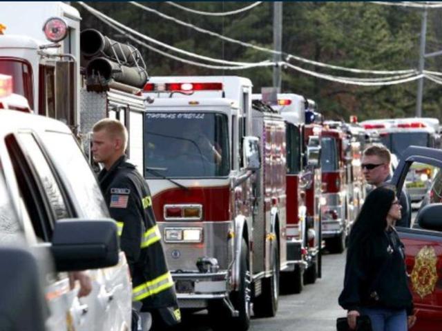 Center Moriches Firefighters Battle Massive Brush Fire In Ridge ...
