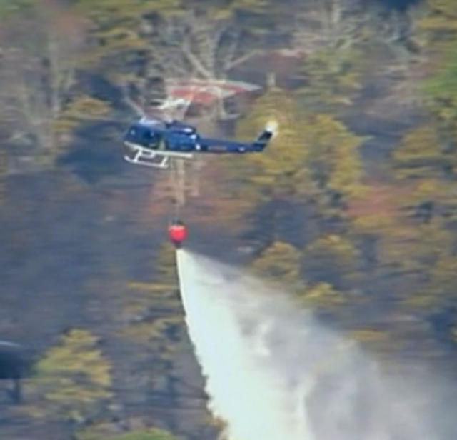 Center Moriches Firefighters Battle Massive Brush Fire In Ridge ...