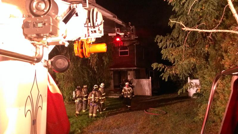 CM Firefighters Battle Evening House Fire ... - Center Moriches Fire ...