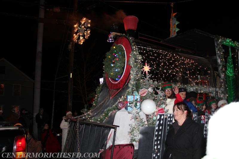 Holiday Parade Lights Up Main Street Center Moriches Fire Department