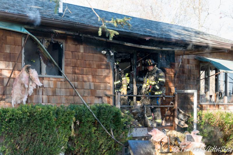 CM Firefighters Respond To East Moriches House Fire ... - Center ...