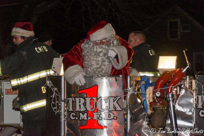 Center Moriches Sparkles During Holiday Parade Of Lights Center