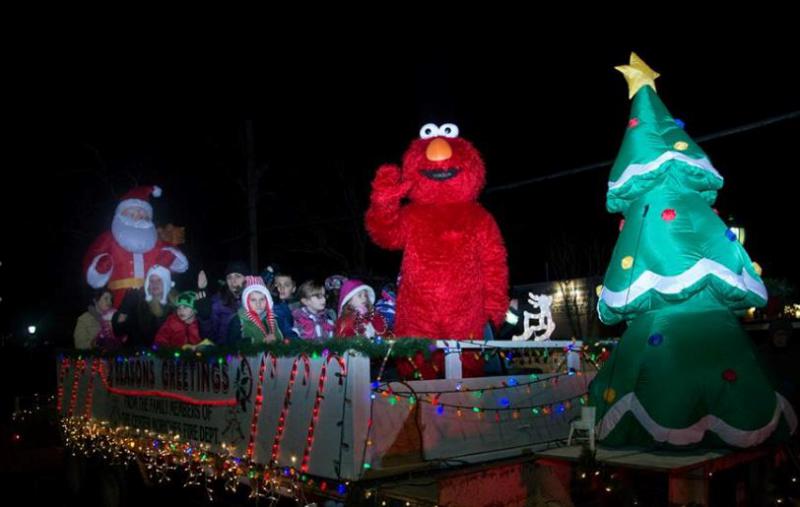 Center Moriches Sparkles During Holiday Parade Of Lights Center