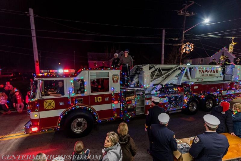 A Warm For The Holiday Parade Of Lights Center Moriches Fire