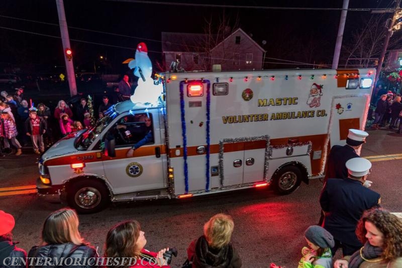 A Warm For The Holiday Parade Of Lights Center Moriches Fire