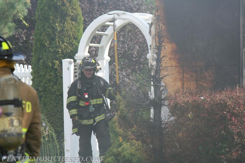 Firefighters Battle Afternoon House Fire ... - Center Moriches Fire ...