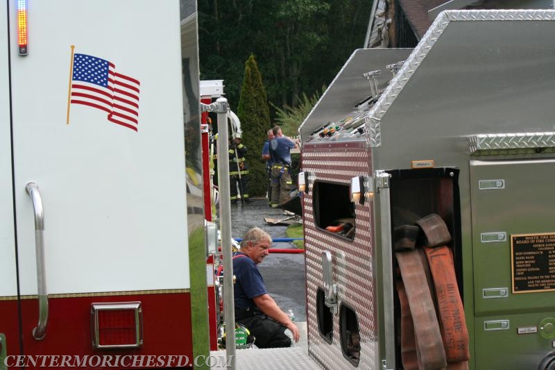 Firefighters Battle Afternoon House Fire ... - Center Moriches Fire ...