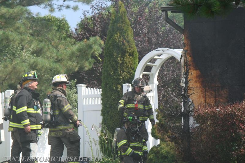 Firefighters Battle Afternoon House Fire ... - Center Moriches Fire ...