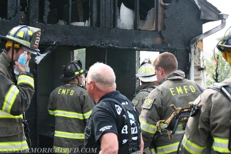 Firefighters Battle Afternoon House Fire ... - Center Moriches Fire ...