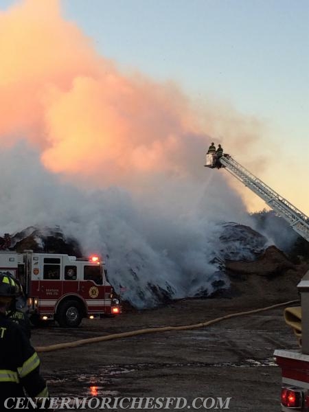 CM Firefighters Respond To Early Morning Mulch Fire In Eastport ...