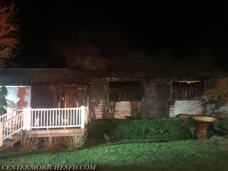 Firefighters Battle Early Morning House Fire - Center Moriches Fire ...