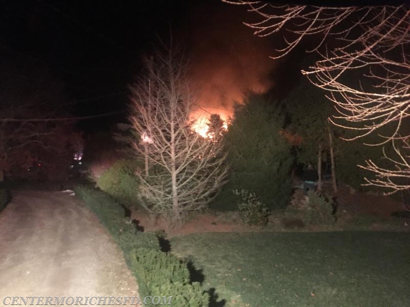 Firefighters Battle Early Morning House Fire - Center Moriches Fire ...