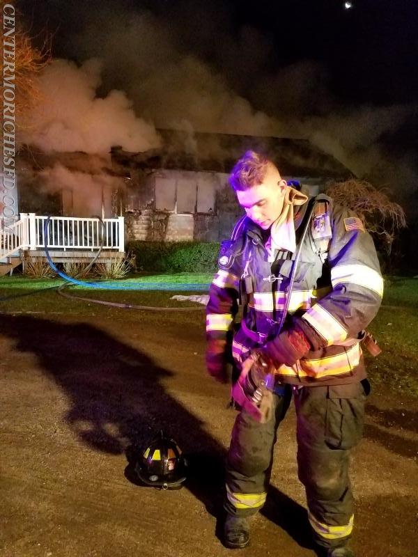 Firefighters Battle Early Morning House Fire - Center Moriches Fire ...