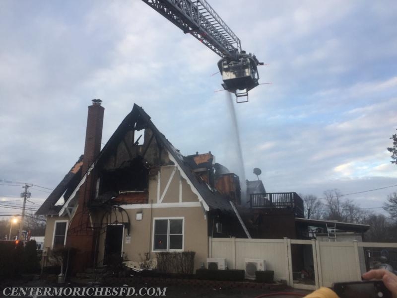 Center Moriches Firefighters Respond to Early Morning Mastic Fire ...