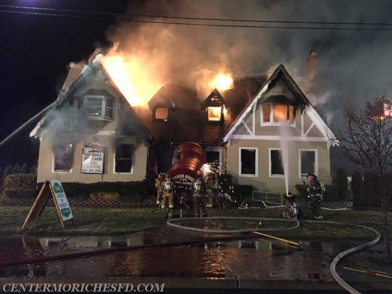 Center Moriches Firefighters Respond to Early Morning Mastic Fire ...