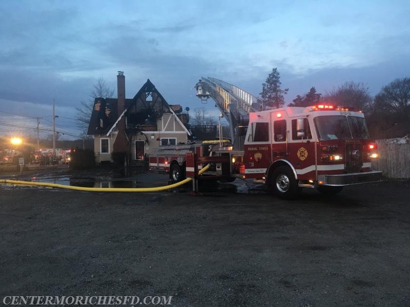 Center Moriches Firefighters Respond to Early Morning Mastic Fire ...