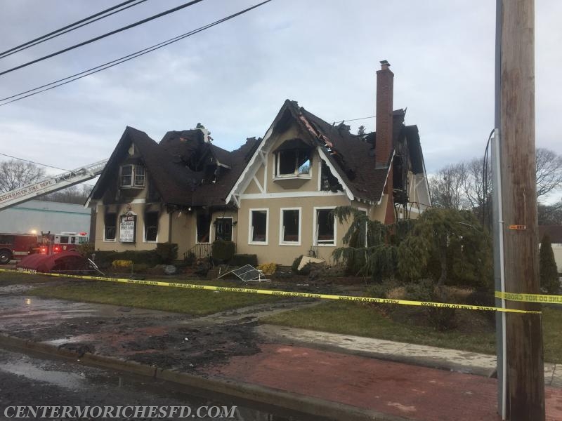 Center Moriches Firefighters Respond to Early Morning Mastic Fire ...