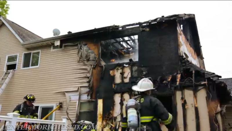 Center Moriches Firefighters Battle House Fire ... - Center Moriches ...