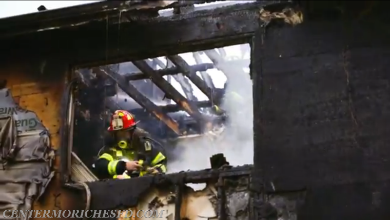 Center Moriches Firefighters Battle House Fire ... - Center Moriches ...