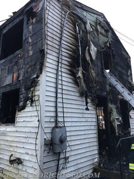 Center Moriches Firefighters Respond To Early Morning House Fire In ...