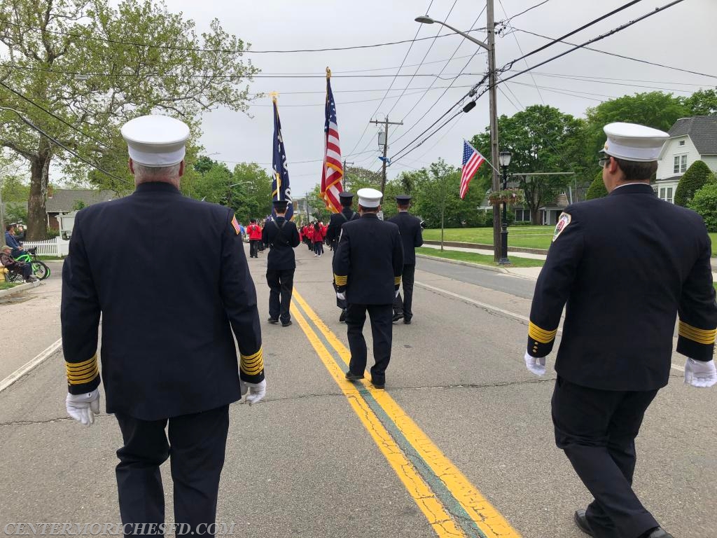 Firefighters Take Part in Memorial Day Services … Center Moriches