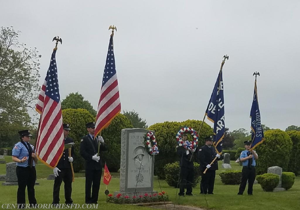 Firefighters Take Part in Memorial Day Services … Center Moriches